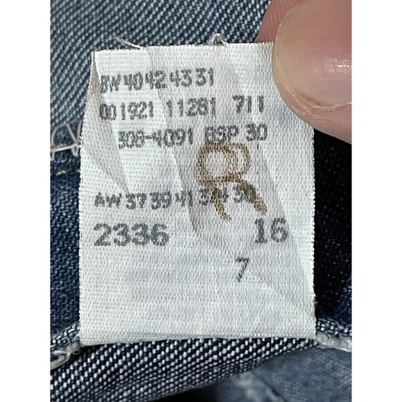 Lee Jeans Pants Womens 24W Straight Elastic Waist Denim Casual Workwear Plus - Picture 9 of 12